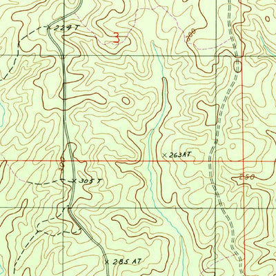 United States Geological Survey Curr Creek, LA (1994, 24000-Scale) digital map