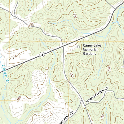 United States Geological Survey Curr Creek, LA (2020, 24000-Scale) digital map