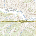 United States Geological Survey Currant Canyon, UT (2023, 24000-Scale) digital map