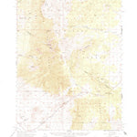 United States Geological Survey Currant Mountain, NV (1957, 62500-Scale) digital map