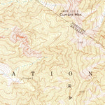 United States Geological Survey Currant Mountain, NV (1957, 62500-Scale) digital map