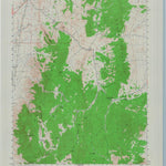United States Geological Survey Currant, NV (1964, 62500-Scale) digital map