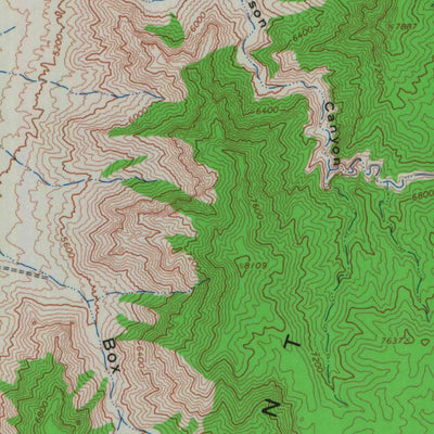 United States Geological Survey Currant, NV (1964, 62500-Scale) digital map