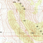 United States Geological Survey Currant, NV (1990, 24000-Scale) digital map