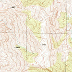 United States Geological Survey Currant, NV (1990, 24000-Scale) digital map