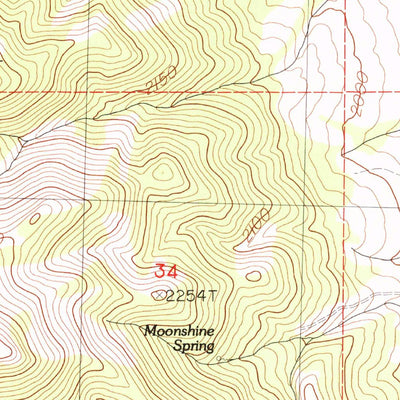 United States Geological Survey Currie Gardens, NV (1984, 24000-Scale) digital map