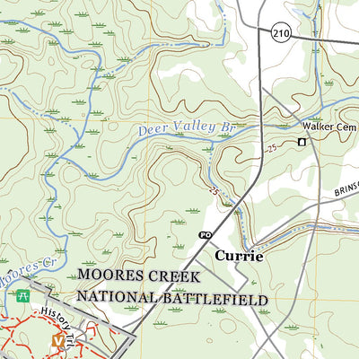 United States Geological Survey Currie, NC (2022, 24000-Scale) digital map