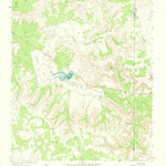 United States Geological Survey Currie Reservoir, TX (1963, 24000-Scale) digital map