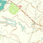 United States Geological Survey Currie Reservoir, TX (1963, 24000-Scale) digital map