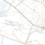 United States Geological Survey Currie Reservoir, TX (2022, 24000-Scale) digital map