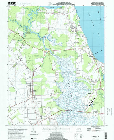 United States Geological Survey Currituck, NC (1999, 24000-Scale) digital map