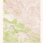 United States Geological Survey Curry Mountain, CA (1969, 24000-Scale) digital map