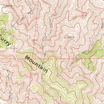 United States Geological Survey Curry Mountain, CA (1969, 24000-Scale) digital map