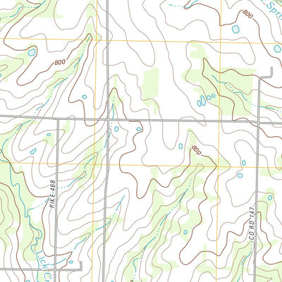United States Geological Survey Curryville, MO (2012, 24000-Scale) digital map