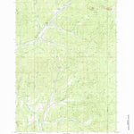 United States Geological Survey Curtin, OR (1987, 24000-Scale) digital map