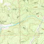 United States Geological Survey Curtin, OR (1987, 24000-Scale) digital map