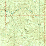 United States Geological Survey Curtin, OR (1987, 24000-Scale) digital map
