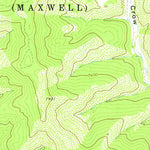 United States Geological Survey Curtis Camp, NM (1971, 24000-Scale) digital map