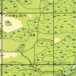 United States Geological Survey Curtis East, MI (1931, 31680-Scale) digital map