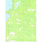 United States Geological Survey Curtis East, MI (1973, 24000-Scale) digital map