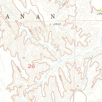 United States Geological Survey Curtis, NE (1956, 24000-Scale) digital map