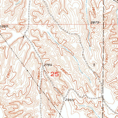 United States Geological Survey Curtis NW, NE (1956, 24000-Scale) digital map