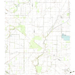 United States Geological Survey Curtis Station, MS (1983, 24000-Scale) digital map