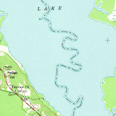 United States Geological Survey Curtis, TX (1955, 62500-Scale) digital map