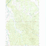 United States Geological Survey Curtis, WA (1986, 24000-Scale) digital map