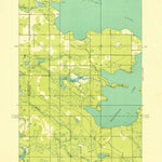 United States Geological Survey Curtis West, MI (1931, 31680-Scale) digital map