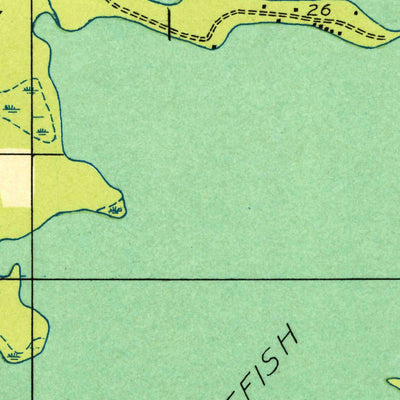 United States Geological Survey Curtis West, MI (1931, 31680-Scale) digital map