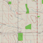 United States Geological Survey Curtiss, WI (1981, 24000-Scale) digital map