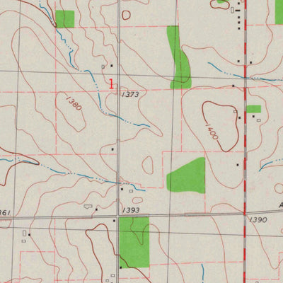 United States Geological Survey Curtiss, WI (1981, 24000-Scale) digital map