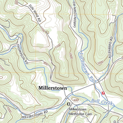 United States Geological Survey Curtisville, PA (2023, 24000-Scale) digital map