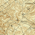 United States Geological Survey Curwensville, PA (1903, 62500-Scale) digital map
