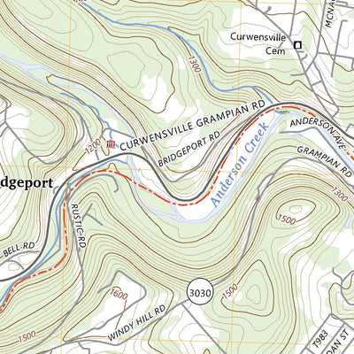 United States Geological Survey Curwensville, PA (2023, 24000-Scale) digital map