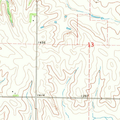 United States Geological Survey Cushing, IA (1969, 24000-Scale) digital map