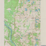 United States Geological Survey Cushing, WI-MN (1983, 24000-Scale) digital map