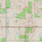 United States Geological Survey Cushing, WI-MN (1983, 24000-Scale) digital map