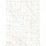 United States Geological Survey Cushman NE, MT (1986, 24000-Scale) digital map