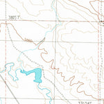 United States Geological Survey Cushman NE, MT (1986, 24000-Scale) digital map
