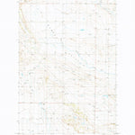 United States Geological Survey Cushman NW, MT (1986, 24000-Scale) digital map