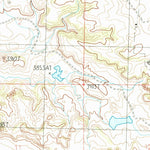 United States Geological Survey Cushman NW, MT (1986, 24000-Scale) digital map