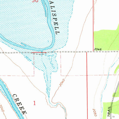 United States Geological Survey Cusick, WA (1968, 24000-Scale) digital map
