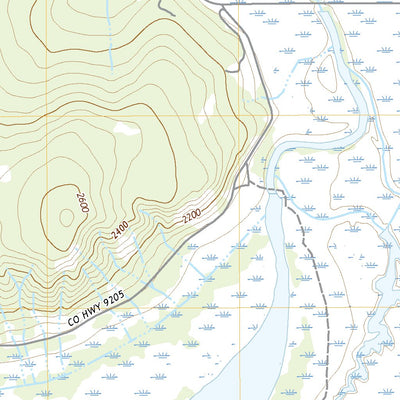 United States Geological Survey Cusick, WA (2020, 24000-Scale) digital map