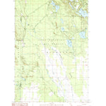 United States Geological Survey Cusino, MI (1983, 24000-Scale) digital map