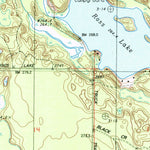 United States Geological Survey Cusino, MI (1983, 24000-Scale) digital map