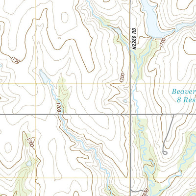 United States Geological Survey Custer City, OK (2022, 24000-Scale) digital map