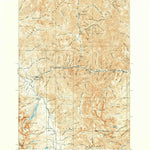 United States Geological Survey Custer, ID (1919, 125000-Scale) digital map