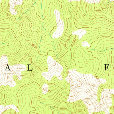 United States Geological Survey Custer, ID (1963, 24000-Scale) digital map